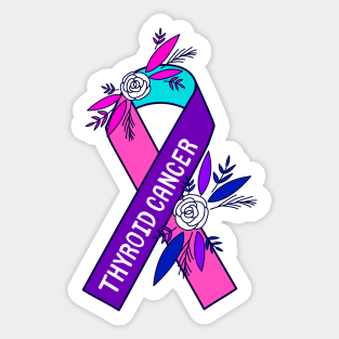 Thyroid Cancer Sticker